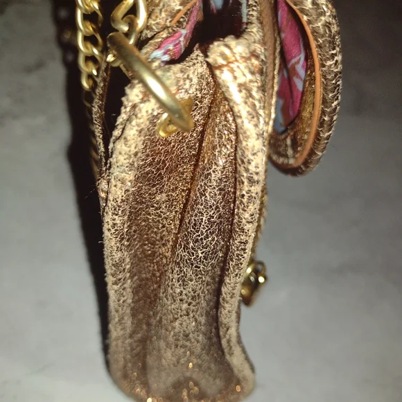 Hobo International gold zipper crossbody bag - Picture 3 of 7